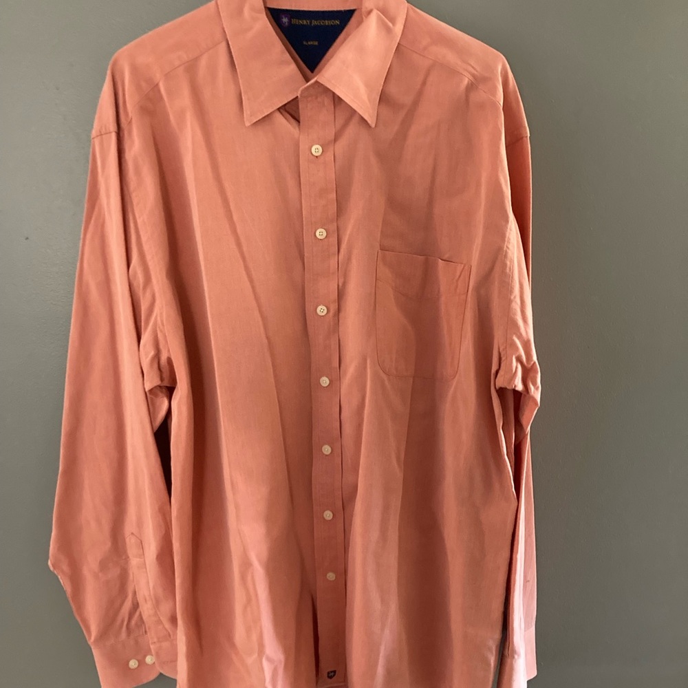 Henry Jacobson Button Down Shirt. Like new